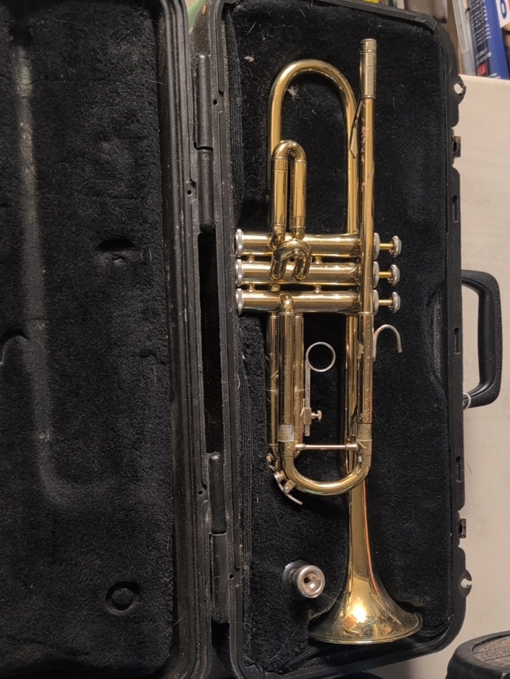 Gold Brass Trumpet - Professional Portable Instrument